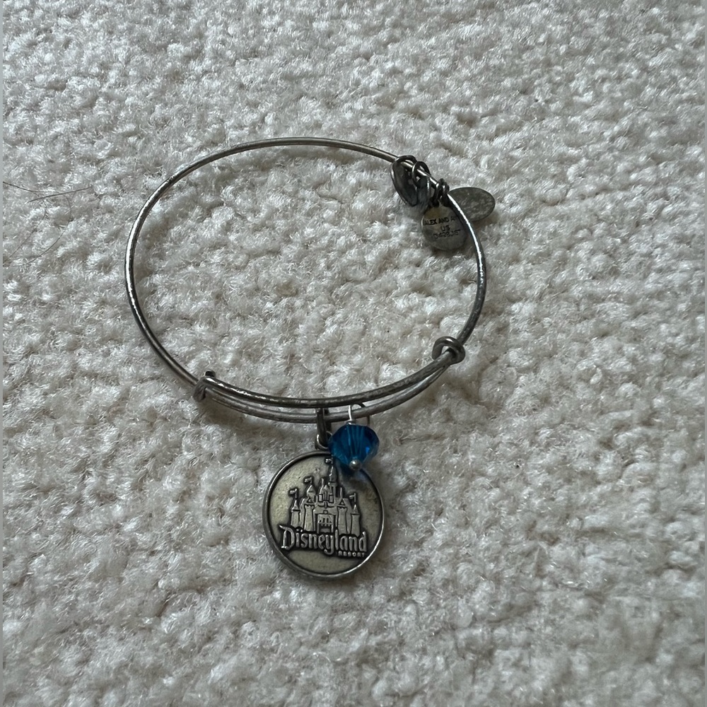 Disney x Alex and Ani Disneyland Castle Bracelet